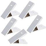 SEWACC 5 Stück Teiliges Aluminium für Aluminiumprofile Robuste Eckstreben aus Aluminiumlegierung Verschleiß Oxidationsbeständig Vielseitig für Industrie Rahmenbau Geeignet