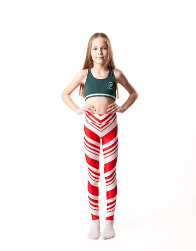 Leggings disfraz Navidad para niñas Santa Claus miniatura 6