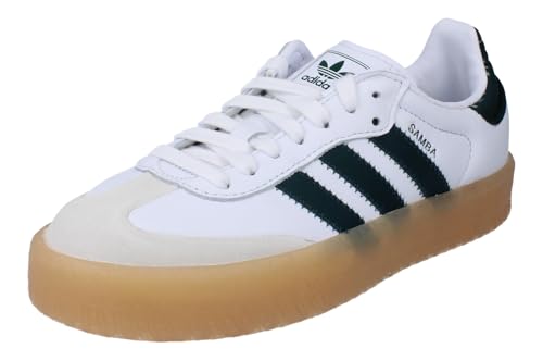 adidas Sambae W JQ0983 - Zapatillas para mujer, Blanco Blanco Roto Verde Ivy, 40 EU