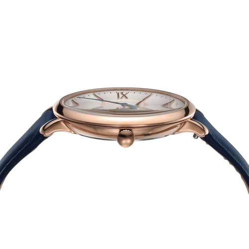 Fossil Jacqueline Watch for Women Quartz Three Hand Movement with Leather Strap