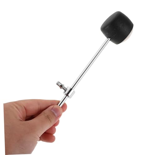 Pedal de bombo con mazo de fieltro para percusión miniatura 4