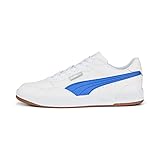  PUMA Herren Court Ultra LITE Sneaker, White-ROYAL Sapphire-Platinum Gray, 40.5 EU