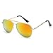 Produktbild Unisex Sonnenbrille Aviator Rosennie Männer Damen Classic Vintage Brille Metallrahmen Katzenaugen Sonnenbrille Reflektierende Sonnenbrille Auto Treiber Anti-Reflection Nachtsichtbrille Fahrbrille (A)