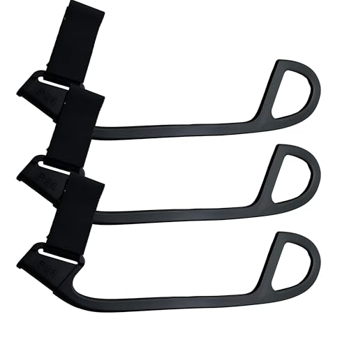 Hockey Stick Blade Protector | Lightweight No Tape Required - Fits P28/P92 Curve Shapes and Popular Sizes - Street Hockey Training Equipment Guard Cover Accessories (P28, Black-3 Pack)