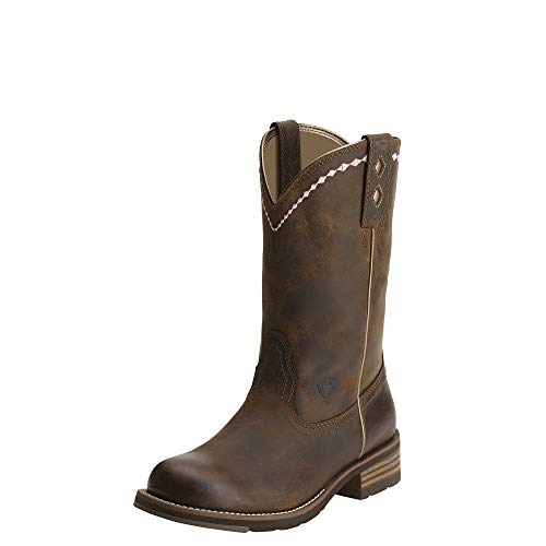 Ariat Women's Unbridled Roper Western Cowboy Boot, Distressed Brown, 9.5 M US by ARIAT - Used condition - CA$218.33