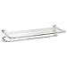 Zenna Home 9005SS, Hotel Style Towel Shelf, Chrome