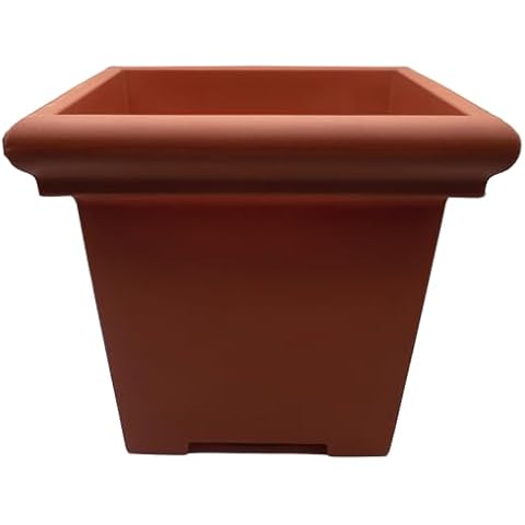 HC Companies 24 Inch Terrazzo Planter for Indoor Outdoor Cover