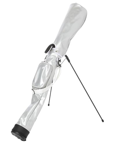 [ニューバランス] ゴルフ 継続定番商品 セルフスタンドバッグ [レディースモデル](4.5型・46インチ対応) / 簡易 / 012-6984508 160_シルバー FR 1枚目