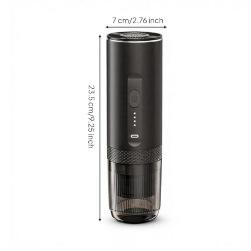 Image of Portable Espresso Maker 20 Bar Pressure Portable Espresso Machine USB-Charging Self-Heating Coffee Maker