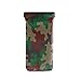 susiyo Multicolored Camouflage Glasses Case Portable Microfiber PU Leather Soft Sunglasses Bag Eyeglasses Pouch Holder Squeeze Top for Women Men