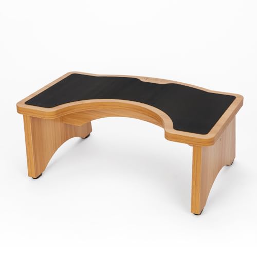 StrongTek Enhanced Squatting Toilet Stool, Extra-Thick Wood, Slip-Resistant Bathroom Potty Stool, Perfect for Kids & Adults, Ready-to-Use, Robust 350 lbs Capacity, Easy Assembly