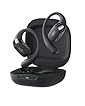 SHOKZ OpenFit 2+ Open-Ear Headphones,Wireless Bluetooth Headset, Dolby Audio Enabled, Comfortable Earbuds with Soft Hooks, 48H Playtime, IP55 Water-Resistant, USB-C & Wireless Fast Charging, Black