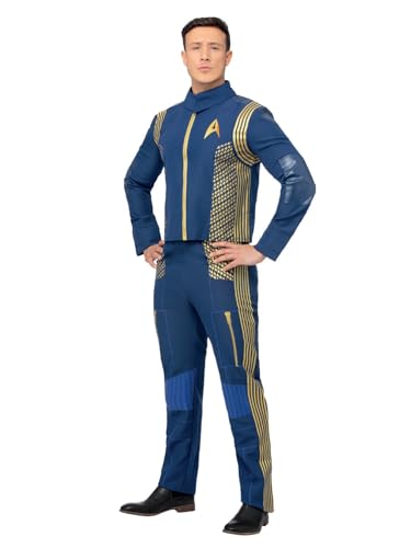 livre Smiffys Uniforme de commandant Star Trek Discovery, Veste et pantalon Halloween