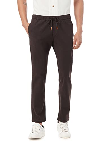 Image of FYLTR Men's Taper Fit Stretch Cotton Joggers with Elasticated Waistband & Drawstrings