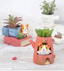 Brotherhood Enterprise Resin Pot Pack of 4 Owl Tree Puppy with Book Boat Tree Shape Resin Pot Design Resin Succulent Pots Resin Planter Succulent Pot Succulent Indoor and Outdoor Pot (Pack of 2) (B0CSWSHSTJ) Amazon Price History, Amazon Price Tracker