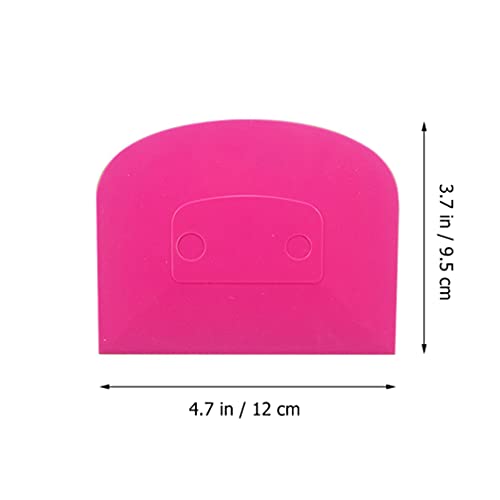 HEMOTON Tigela de Massa Raspador Raspador Bolo Suave Cozimento Banco Raspador Manteiga Raspador de M