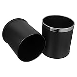 Fabriquée en fer et en caoutchouc, cette poubelle est conçue pour durer, offrant une durabilité et une sécurité optimales dans divers environnements