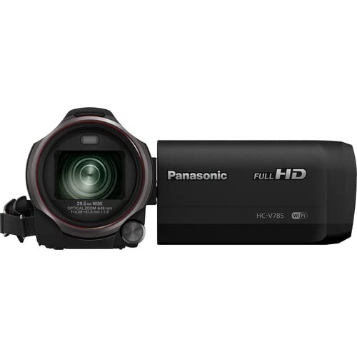 Pixel Connection Panasonic Hc-V785K Full Hd Camcorder With Advanced Accessory And Travel Bundle | Hc-V785K | Extended 3 Years Panasonic Warranty #TOP5
