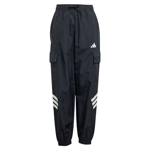 adidas Future Icons 3 Stripes Woven Pants 7-8 Years Black