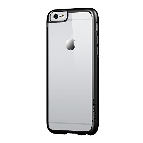 Luvvitt Iphone 6S Plus Case, [Clearview] Hybrid Scratch Resistant Back Cover With Shock Absorbing Bumper For Apple Iphone 6/6S Plus - Clear/Black #TOP6