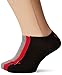 Produktbild Puma Unisex Sportsocken Invisible 3er Pack, schwarz/rot/Grau, 43/46, 251025
