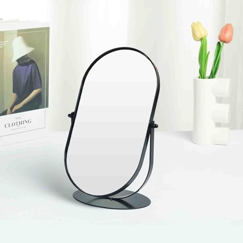 Espejo de Maquillaje Ovalado para Mesa 11 pulgadas miniatura 4