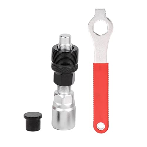 RHAIYAN Bicycle Repair Kit Bottom Remover BB Puller 20 Teeth Wrench Bike Pedal Crank Extractor 8 way Spoke Spanner (Color : TKT002)