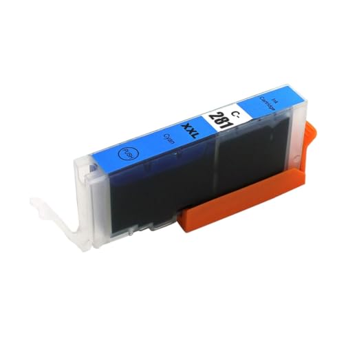 Encre 281XXL C haute capacité pour des impressions jet d'encre nettes et durables