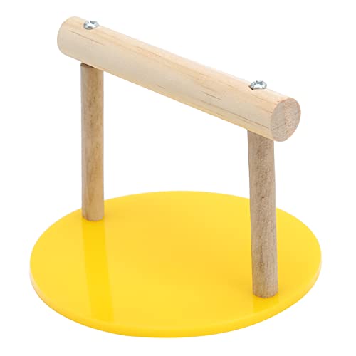 Image of Bird Perch Stand Natural Wood Platform, 8PCS Perches Set with Grinding Fork Toys for Cage, Climbing Gym Training Accessories for Parakeets Cockatiels Lovebirds Small Birds