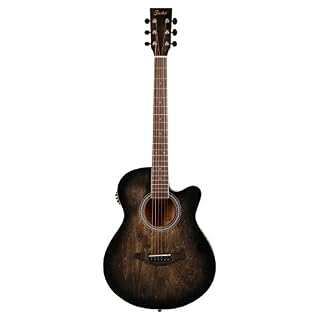 Fazley W55-COL-BK-EQ ColourTune Guitare électrique Noir – Image 3