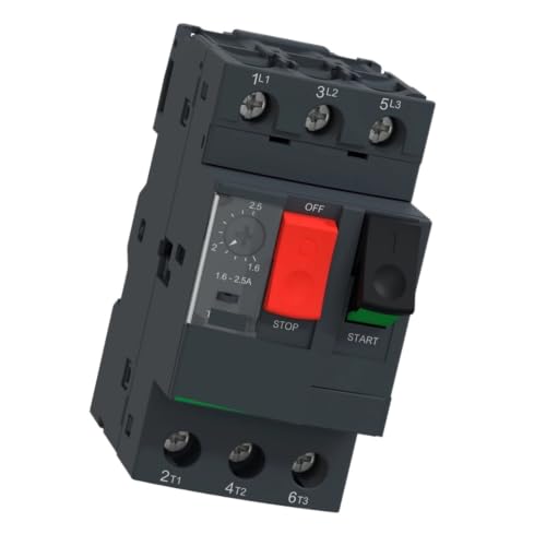 Disjoncteur moteur GV2ME07 magnéto thermique 3 pôles 2,5A max