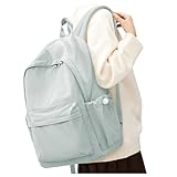 wassdins Backpack for School Women Girls, Waterproof Bookbag Cute High School Backpack for Men Teen Boys, Lightweight Travel College Backpacks Mochilas Escolares para Casual Daypack Rucksack