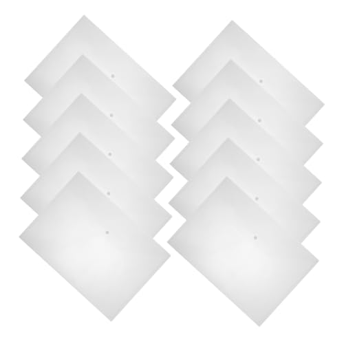 Pochette Transparente Plastique Étanche à Bouton Pression Durable Lot de 20