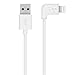 Produktbild Belkin MixIt 90° abgewinkeltes Lightning Lade/Sync-Kabel (1,2 m, geeignet für iPhone 8/8 Plus, iPhone X, iPhone 6/6s/6 Plus/6s Plus, iPhone 7/7 Plus, iPhone SE, iPad) weiß