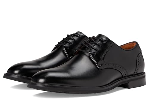 Stacy Adams Men Benson Plain Toe Lace-Up Black 10.5 Medium