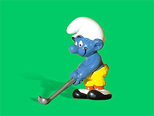 Schleich The Smurfs Figure - The Golfer Smurf