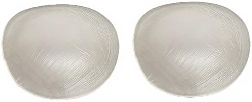 Flirtzy Womens Silicone Bra Inserts and Enhancers Waterproof Push Up Bra Pads Chicken Cutlets Add a Cup Size Bra Padding Clear