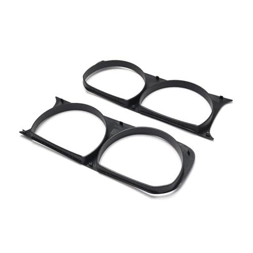 Embellecedor de faro negro para Dodge Challenger 2008-2014 carcasa izquierda y derecha 68051526AA 5