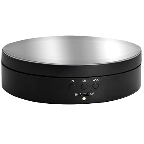 Image of Electric Rotating Display Stand Mirror Surface 3 Speed Regulation 3KG Load Capacity for Photography Jewelry Exhibition