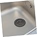 SHINEOFI 3Pcs Black Kitchen Sink Stopper Strainers Garbage Disposal Drain Covers Filter Strainer Basket Preventing Clogs for Kitchen Bathroom Laundry Essentials