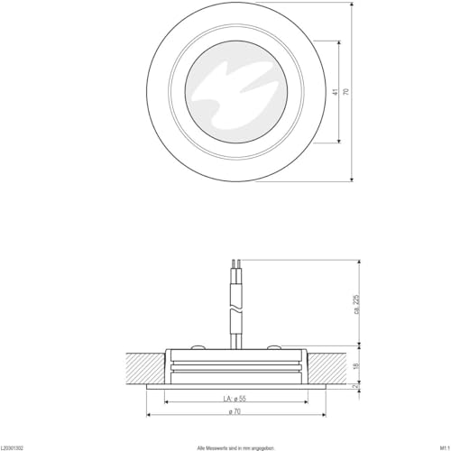 Foco empotrable LED 3000K para renovar la iluminación cálida de tu salón con acabado cromo 3