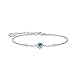 Produktbild THOMAS SABO Damen Armband Stein Türkis 925 Sterlingsilber A2023-405-17-L19V