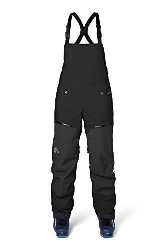 Flylow Women's Moxie Bib - Waterproof Breathable Softshell Ski & Snowboard Pants - Black - 12