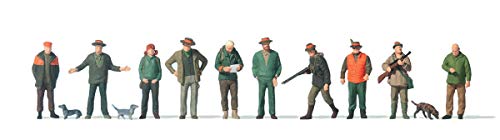 Chasseurs et rabatteurs modélisme pour créer une forêt miniature HO