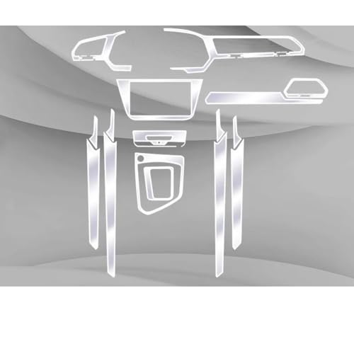 Film TPU anti-rayures pour console centrale VW Tiguan