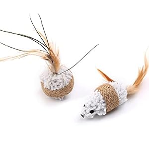 3 Pcs Cat Catnip Toys Catnip Toys for Cats Kitten Toys Plush Animal Toys Cat Indoor Play Doll Pet Toys Pet Educational Toys Cat Mice Toys De Porristas Bite Pet Supplies