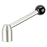 mit Innengewinde HALDER 24430.0230 Spannhebel/mit Innengewinde, Stahl, Matt, d1=22 mm / d2=M8 / Rostfreier Stahl
