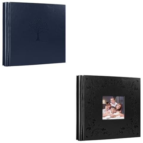Posater Photo Album 4x6 600 Pockets (Blue) & Posater Photo Album 4x6 600 Pockets(Black) Cover