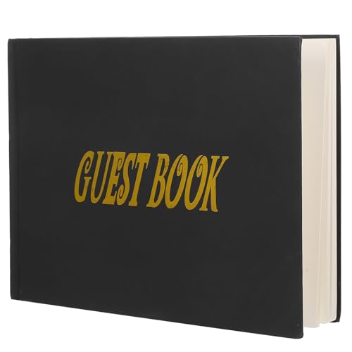 Álbum de Recortes Negro Libro de Visitas Personalizables para Graduación 2