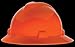 Orange V-Gard Class E Type I Polyethylene Non-Slotted Hard Hat. (2 Each)